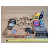 Rope, Corded Drill, & More
