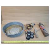 16' Aluminum Pan, 75ft Rope, Drill