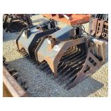 Used 72" Skid Steer Grapple Bucket