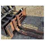 Used Skid Steer Pallet Forks - 2" Broken off
