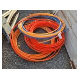 Different Rolls of 1/2" Pex Tubing
