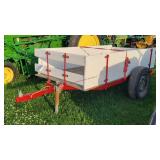 4x8ft Utility Trailer - No Papers