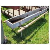 Oakes 5ft Galvenized Poultry Feeder
