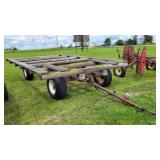 10 Round Bale Capable Rack on Westendorf Gear
