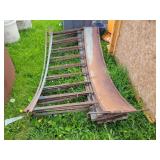 Sheep Hay Bale Feed Ring 16"t