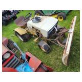 Parts Sears Lawn Tractor with Snow Blade