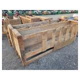 2- Used 8ft Feedbunks