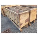 7ft & 8ft Used Wooden Feed Bunks