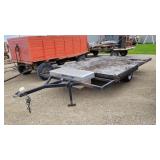101" x 13ft Tiltable Trailer - NO PAPERS
