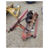 3 Point Post Hole Auger, 10 & 12" Augers