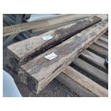 2- 98" Railroad Ties