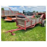 10ft Ground Driven Manure Spreader