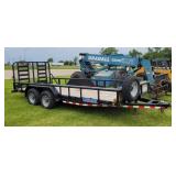 2015 Load Trail 18ft Car Hauler Trailer