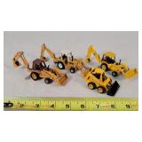 1/64 JD, Case, & IH Backhoes & Skid Loader