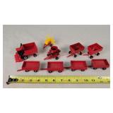 9 Pcs of 1/64 IH Cotton Picker & Implements