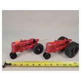 2- Vintage Farmall Tractors