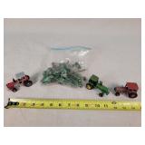 3- 1/64 Tractors & JD Running Gears