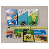 7- 1/64 Ford, IH & John Deere Tractors