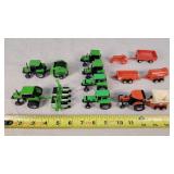 14 pcs of 1/64 Allis Tractors & Implements