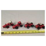 1/64 IH 2+2 Tractors & MF 4WD Tractor