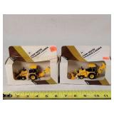 2- 1/64 John Deere Backhoes