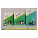 3- 1/64 John Deere Tractors