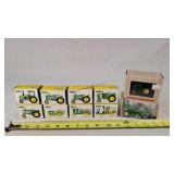 1/64 8 Tractor Set & 2 Other John Deere Tractors