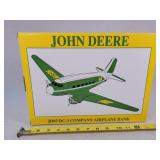 John Deere JD95 DC3 Company Airplane Bank