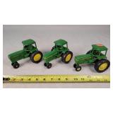 3- 1/32 John Deere Cab Tractors