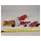 4 Pcs of Vintage 1/32 Farm Implements