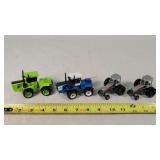4- 1/64 Steiger, Ford, & White Tractors