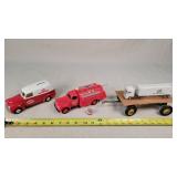 2- Bank Vehicles, Vintage Wagon & HO Semi