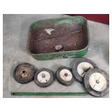 Parts John Deere Pedal Wagon - Rusted