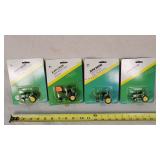 4- 1/64 John Deere Tractors