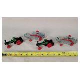 2- 1/64 Case Steam Engine & Thresher Sets
