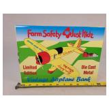 Vintage Airplane Bank