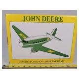 John Deere JD95 DC3 Company Airplane Bank