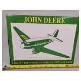 John Deere DC-3 Company Airplane Bank