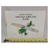 John Deere Vintage Airplane Bank