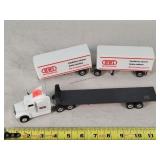 1/64 Case IH Semi & Pup Trailers