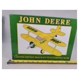 John Deere Beech D17 Staggerwing Airplane Bank