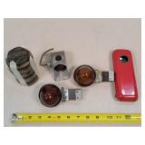 4- Overland Hub Caps, Lights, 12V Cigar Lighter