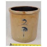 Salt Glazed 2 Gal. Target Crock