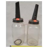 2- 1 Quart Oil Bottles