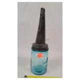 Rhodes Blue Pint Oil Bottle