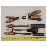 7- Antique Copper Tipped Soldering Irons
