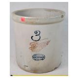 Red Wing 3 Gallon Stoneware Crock
