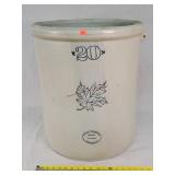 Western 20 Gallon Stoneware Crock
