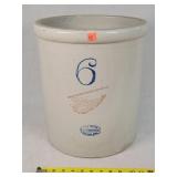 Red Wing 6 Gallon Stoneware Crock - NICE