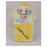 American Bisque 'Clown on Blocks' cookie jar